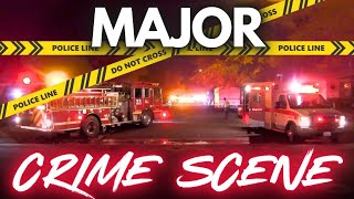 MAJOR CRIME SCENE Miguel Sandoval ARRESTED Lancaster California LIVE