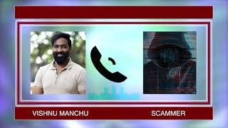 Vishnu Manchu Audio Call With Scammer  Kajal Agarwal  Suniel Shetty  Naveen Chandra  Navdeep