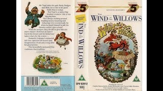 The Wind in the Willows 1987 VHS