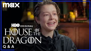 Emma DArcy  Olivia Cooke Answer Your Questions  House of the Dragon  Max