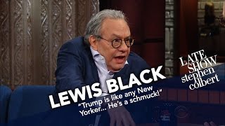 Lewis Black Begins His Mornings With The News And Screaming