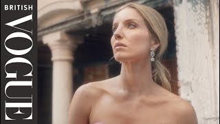 Annabelle Wallis Talks All Things Beauty At Venice Film Festival  British Vogue  Armani Beauty