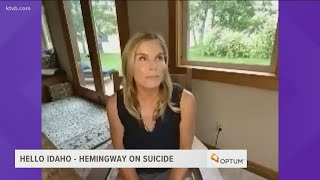 There is recovery Actress and Idaho resident Mariel Hemingway talks about mental health