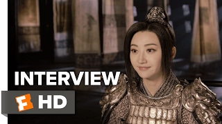 The Great Wall Interview  Jing Tian 2017  Action Movie