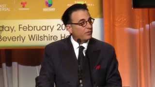 Andy Garcia presents memorial tribute to Elizabeth Pea at 2015 NHMC ImpactAwards