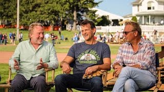 Kevin Costner Timothy Busfield Dwier Brown at Field of Dreams 25th Anniversary