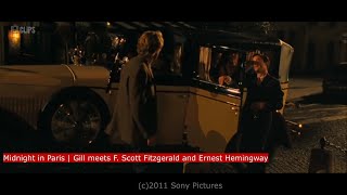 Midnight in Paris 2011  Gill meets F Scott Fitzgerald and Hemingway 35  Clips