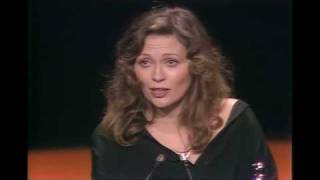 Faye Dunaway Wins Best Actress 1977 Oscars