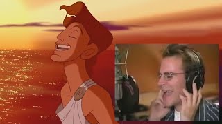 Hercules 1997 Voice Actors Behind the Scenes Recording Sessions