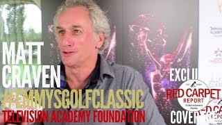 Matt Craven interviewed at the 18th Annual Television Academy Foundation Golf Classic Emmys