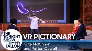Virtual Reality Pictionary with Kate McKinnon and Patton Oswalt