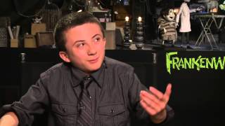 Frankenweenie  Interview with Charlie Tahan and Atticus Shaffer