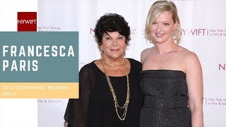 Gretchen Mol presents Francesca Paris NYWIFT 2015 Designing Women Award