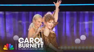 Kristin Chenoweth and Bernadette Peters Perform  Carol Burnett 90 Years of Laughter  Love  NBC