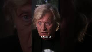 Rutger Hauer Wrote The Tears In Rain Line From Blade Runner movies