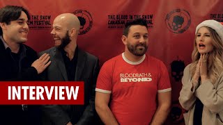Interview w the director and cast of Secret Santa at Blood in the Snow 2015