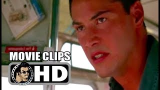 SPEED  5 Movie Clips  Retro Trailer 1994 Keanu Reeves Sandra Bullock Action Movie HD