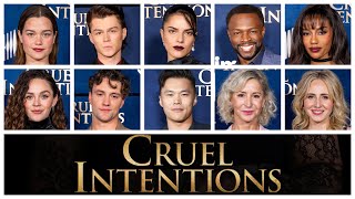 Cruel Intentions 2024 interviews  Sarah Catherine Hook Zac Burgess Sean Patrick Thomas  cast