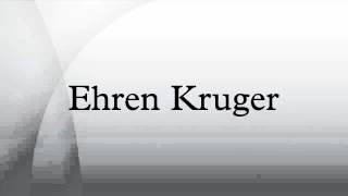 Ehren Kruger