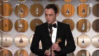 Jim Parsons   Golden Globes Awards 2011