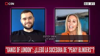 Barbie Simons  Entrevista a Brian Vernel de la serie Gangs of London  C5N