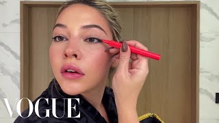 Outer Bankss Madelyn Clines Guide to Siren Eyes  Lip Contouring  Beauty Secrets  Vogue