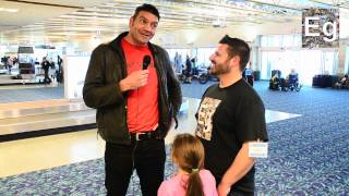 LI Geek Convention  Interview w Spencer Wilding from Game of Thrones  Doctor Who