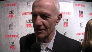 Raymond J Barry aka Arlo Givens at the Justified season 3 premiere in LA 1102012