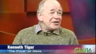 Veteran character actor Kenneth Tigar at Geva