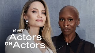 Angelina Jolie  Cynthia Erivo  Actors on Actors