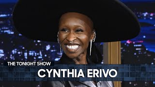 Cynthia Erivo Talks Ariana Grande Friendship  Wicked Audition Sings Her Defying Gravity Battle Cry