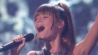 AGT Live Shows Amazing 13 year old Charlotte performs Diamonds are Forever CharlotteSummers