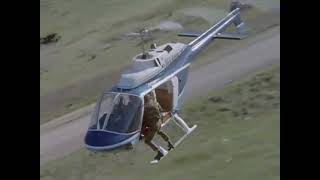 Mickey Gilbert  Helicopter Stunt