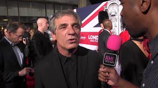 Alon Aboutboul talks favorite scene in London Has Fallen at premiere  Black Hollywood Live