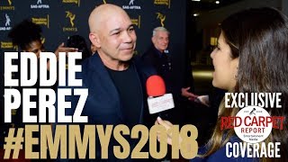 Eddie Perez interviewed at the 6th Dynamic  Diverse Emmys SAGAFTRA Celebration Emmys70