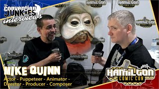 Interview with Mike Quinn Nien Nunb ReeYees  Sy Snootles in Star Wars Hamilton Comic Con 2019