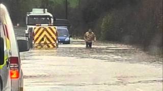 Interview with Kent Fire and Rescue Service area manager Lee Rose on flooding