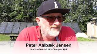 Peter Aalbk Jensen er Ambassadr for Life Changes