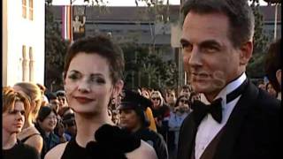 Mark Harmon  Stacy Edwards at 1998 SAG Awards