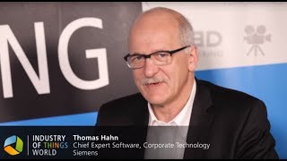 Industry of Things World 2015 Interview  Thomas Hahn Siemens