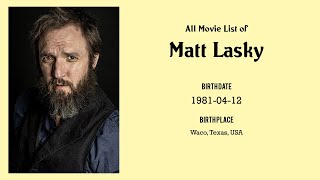 Matt Lasky Movies list Matt Lasky Filmography of Matt Lasky