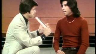 Dick Clark Interviews John Travolta  American Bandstand 1976