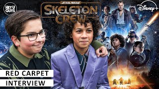 Star Wars Skeleton Crew  Ravi CabotConyers  Robert Timothy Smith on the fun of being in Star Wars