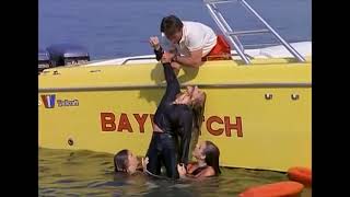 Baywatch Nights S1E10 Jenny Inge Devaney dives off LG boat