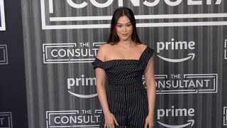 Dianne Doan The Consultant Los Angeles Premiere Blue Carpet Fashion