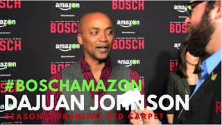 DaJuan Johnson at the Bosch Season 2 Premiere from Amazon BoschAmazon