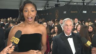 Jessica Williams STARSTRUCK by Henry Winkler MidInterview at Emmys Exclusive