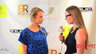 Marnette Patterson at Doris Bergmans 7th Annual Oscar Style Lounge BergmanOscars GiftSuite