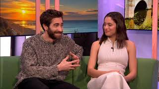 ROAD HOUSE 2024 Jake Gyllenhaal  Daniela Melchior interview