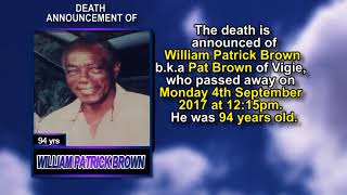 William Patrick Brown short